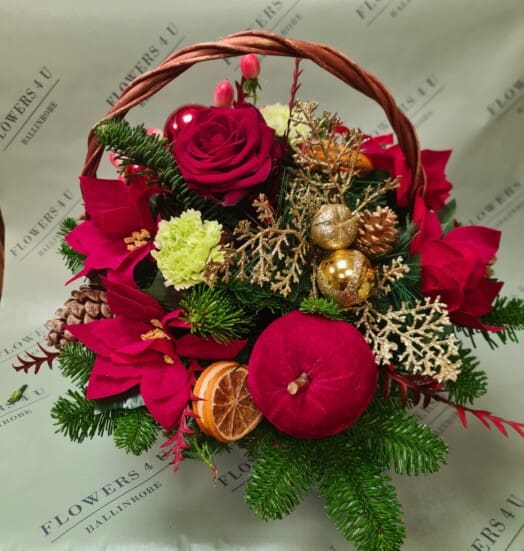 Large Christmas Basket